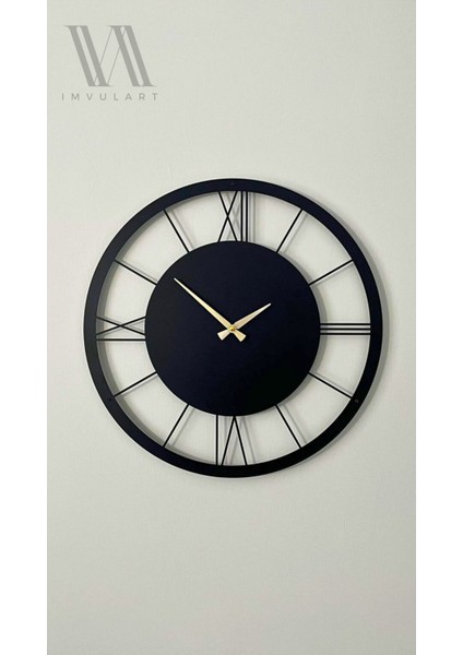Eternal Metal Duvar Saati, Modern Duvar Saati, Ev Ofis Dekorasyon, Roma Sessiz Saat, 49X49 cm modelleri