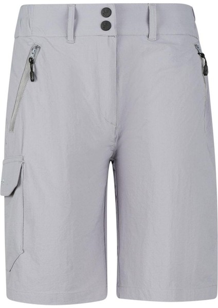 Paisley Kadın Kargo Şort Gri