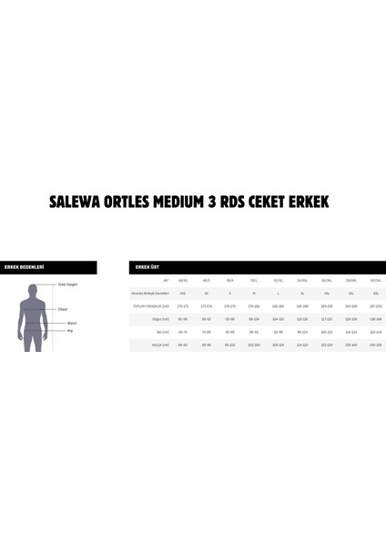 Ortles Med 3 Rds Down Erkek Ceket Mont Siyah modelleri
