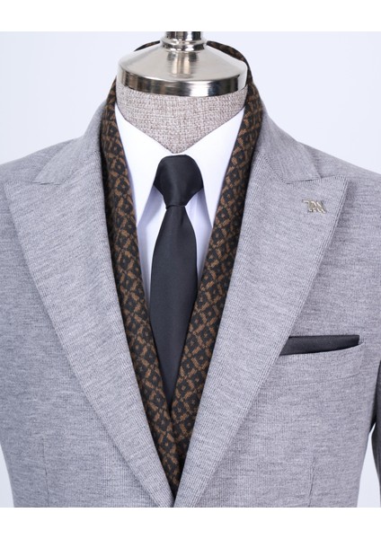 Italyan Stil Slim Fit Sivri Yaka Erkek Ceket Siyah T13216 fiyatları