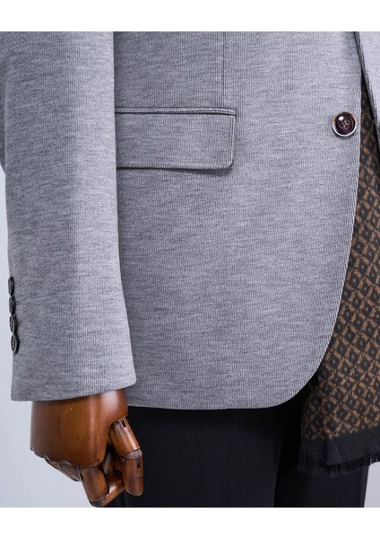 Italyan Stil Slim Fit Sivri Yaka Erkek Ceket Siyah T13216 indirimleri