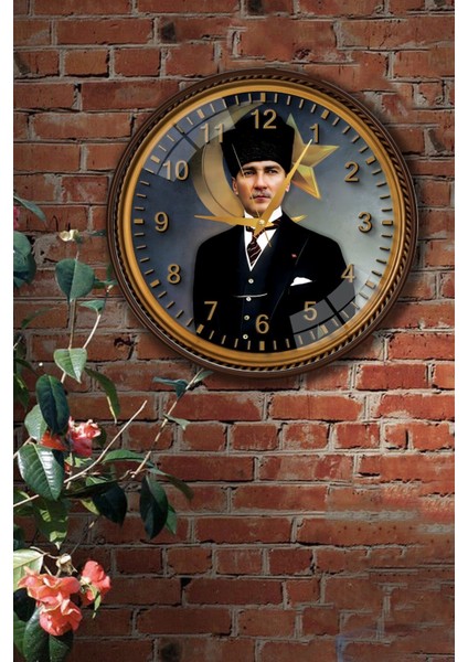 Atatürk Duvar Saati - 29 cm