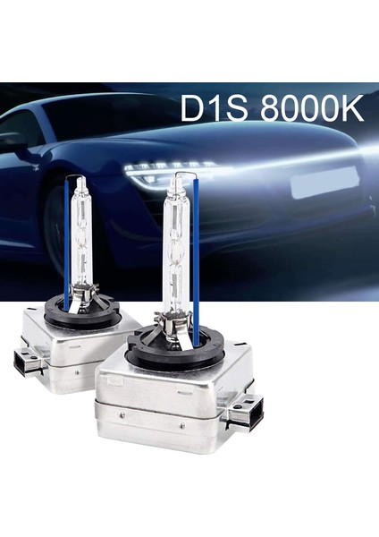 2 Adet D1C D1S D1R 8000K Buz Mavisi Hıd Xenon Araba Far 35W Yüksek Düşük Huzmeli Ampuller -Bmw -Audi (Yurt Dışından)