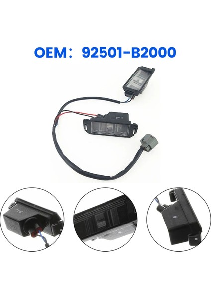 92501B2000 Kia Soul 2014-2019 Için Araç Arka Plaka Lambası Lh ve Rh (Yurt Dışından) indirimleri