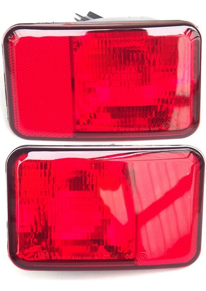 1 Çift Araba Arka Tampon Lambası Sis Lambası Arka Lambası 55078104AC 55078105AC Jeep Wrangler 2007-2018 Için (Yurt Dışından) fırsatları