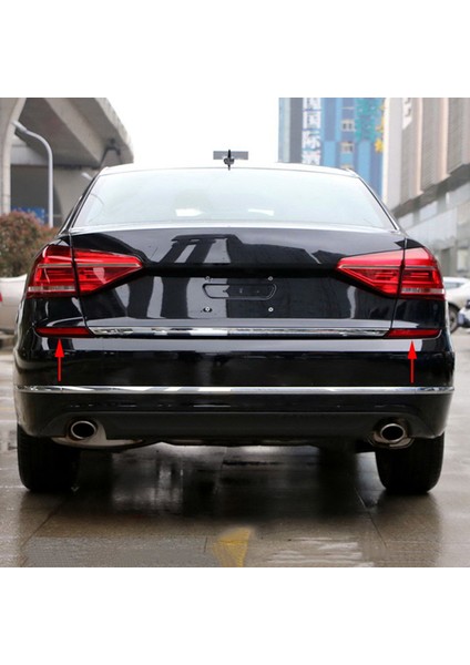Otomatik Arka Tampon Reflektör Uyarı Işığı Şerit Kapağı Çubuğu Passat 2016 -2018 56D945105 56D945106 (Yurt Dışından) modelleri