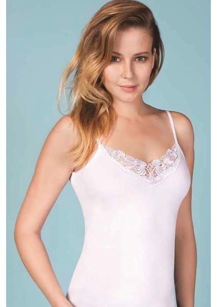 Berrak Kadın Ribana Güpürlü Ip Askılı Atlet 2011