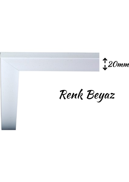 1000 Parça Puzzle Yapboz Çerçevesi Ölçü 68CM x 48CM Ön Yüzeyinde Parlama Yapmayan Pleksi -RENK BEYAZ fiyatları