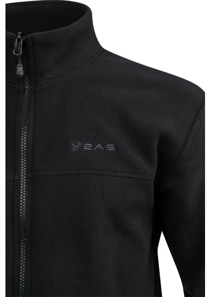 Chestert Erkek Tam Fermuarlı Ince Polar Sweatshırt Siyah fırsatları