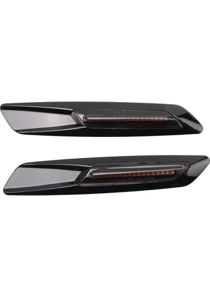 2 Adet Kedi Dönüş Sinyal Lambası LED Araba Dinamik Yan Işaret Sinyal Lambası Sinyal Lambası Bmw E60 E61 E81 E82 E88 E90 E91 E92 (Yurt Dışından)