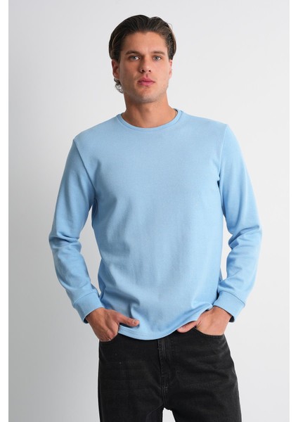 Alexandergardı Uzun Kollu Bisiklet Yaka Basic Sweatshirt fiyatları