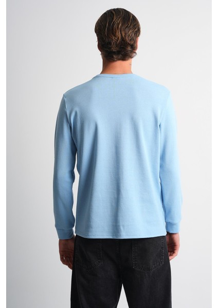 Alexandergardı Uzun Kollu Bisiklet Yaka Basic Sweatshirt fırsatları