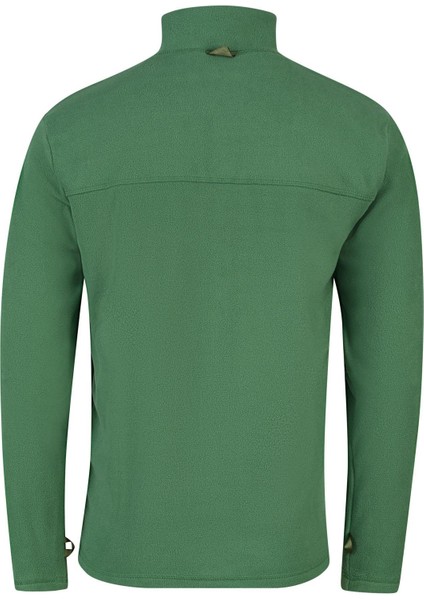 Chestert Erkek Tam Fermuarlı Ince Polar Sweatshırt