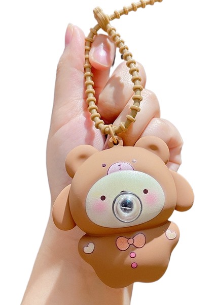 Karikatür Peluş Capi A Üfleme Kacıklar Anahtarlık Bebek Kolye Çift Anahtarlık Çekicilik Küçük Hediyeler (Yurt Dışından)