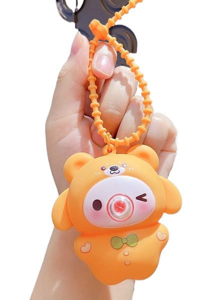 Karikatür Peluş Capi A Üfleme Kacıklar Anahtarlık Bebek Kolye Çift Anahtarlık Çekicilik Küçük Hediyeler (Yurt Dışından)