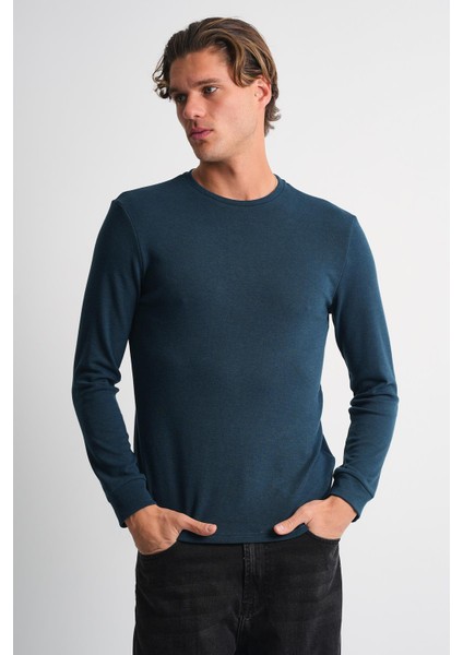 Alexandergardı Uzun Kollu Bisiklet Yaka Basic Sweatshirt fiyatları