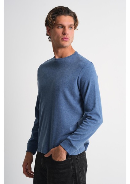 Alexandergardı Uzun Kollu Bisiklet Yaka Basic Sweatshirt modelleri