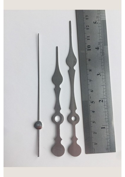 1 Set Gümüş Akrep Yelkovan