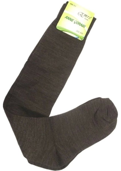 Emre Kadın Için Kahve Renk Diz Altı Anne Çorabı 217 fiyatları