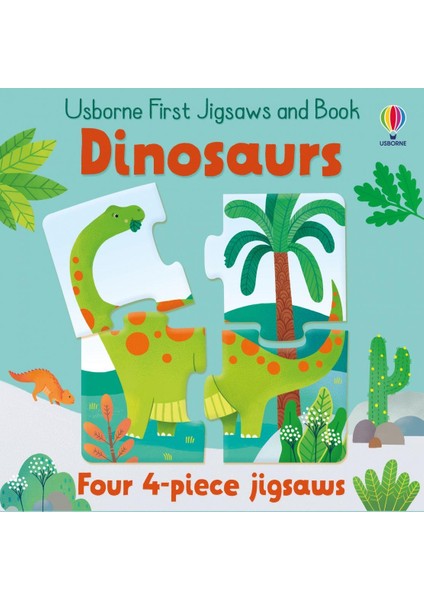First Jigsaws And Book: Dinosaurs