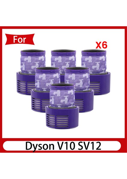 V10 Filtre Hepa Aksesuarları Robot Süpürge SV12 Yıkanabilir Yedek Temizlik Yedek Parçaları (Yurt Dışından)