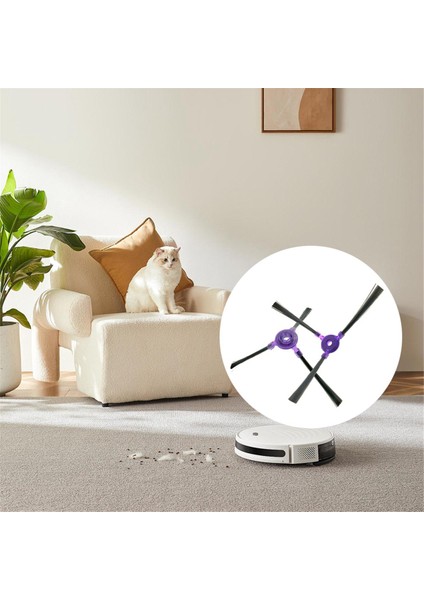 VCR10W / VCR09B VCR08 Yan Fırça Hepa Filtre Paspas Bezleri Rag Robot Süpürge Aksesuar Yedek Parça, 24 Adet (Yurt Dışından) modelleri