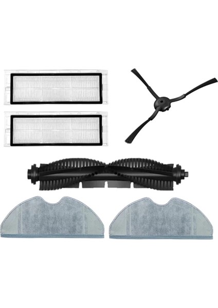 12X Rulo Fırça Yan Hepa Filtre Paspas Bezi Qihoo 360 S7 Pro Robotik Süpürge Yedek Parça Aksesuarları Için (Yurt Dışından) fiyatları