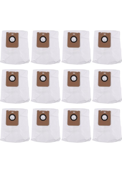 Bot Z10 Pro Elektrikli Süpürge Yedek Parça Aksesuarları Için 12 Adet Toz Torbası (Yurt Dışından)