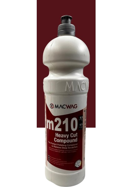 M210 Heavy Cut Compound 1 Lt - P1500 Zımpara Izlerini Gideren Profesyonel Aşındırıcı Pasta