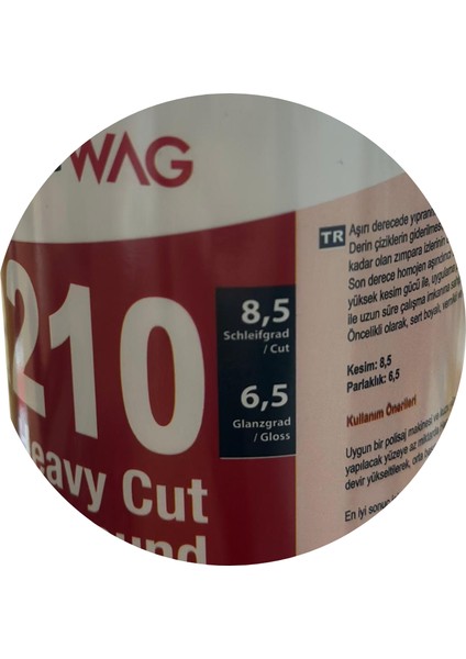 M210 Heavy Cut Compound 1 Lt - P1500 Zımpara Izlerini Gideren Profesyonel Aşındırıcı Pasta modelleri