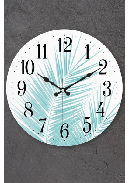 Muyika Mare Bombe Gerçek Cam Sessiz Mekanizma 36CM Duvar Saati Pds-36