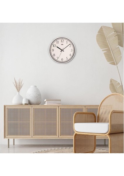 Slim Beyaz Minimalist Duvar Saati fırsatları