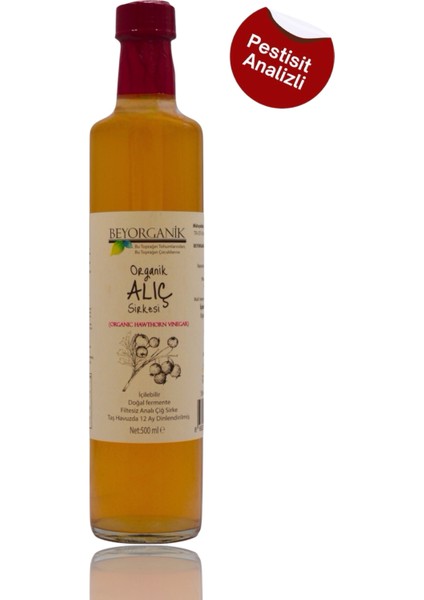 Organik Alıç Sirkesi 500 ml