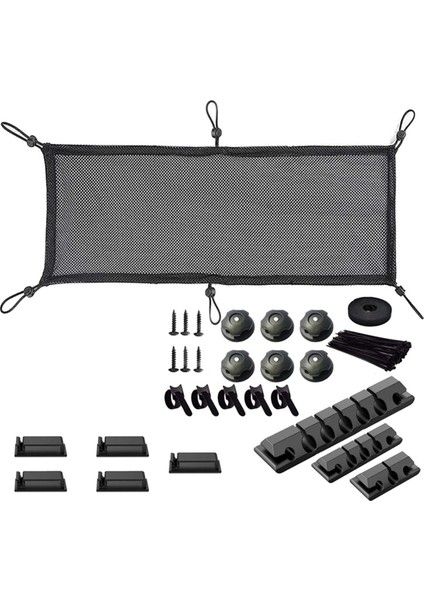 Kablo Yönetim Ağı - Masa Altı Kablo Yönetimi - Esnek Masa Altı Kablo Yönetim Tepsisi (Yurt Dışından) fırsatları