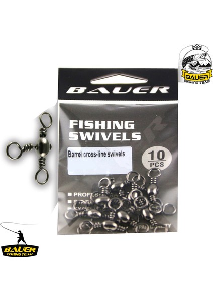 CF-1010 Üçlü Fırdöndü Bilyeli No:1/0 (10LU)