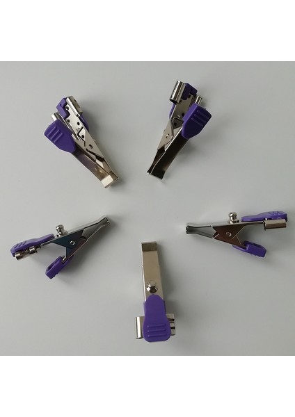 Hayvanlar, Evcil Hayvanlar, Köpekler, Kediler ve Veteriner Için 10 Adet Yeniden Kullanılabilir Ekg/ekg Timsah Klip Elektrotları, Kabloları Sabitlemek Için Kullanılır (Yurt Dışından) fırsatları