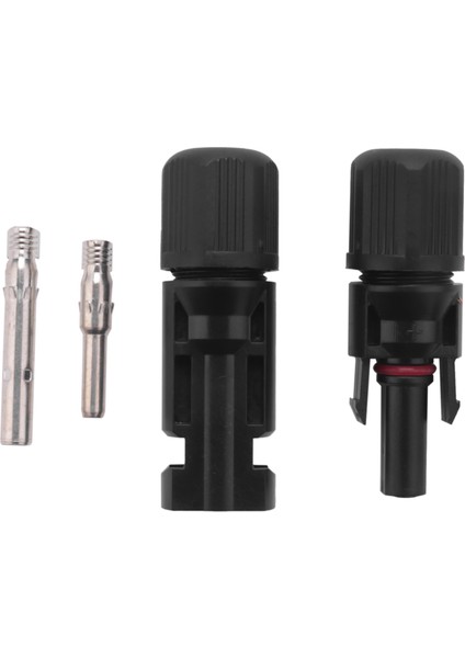 1 Çift Erkek + Dişi M/f Konnektör Seti Pv Güneş Paneli Kablo Aksesuarları Için (Yurt Dışından)