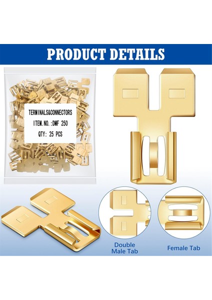 Çift Sırtlı Kürek Konnektörü Hızlı Bağlantı Kesme Elektrik Iki Yönlü Kablo Terminali Adaptörü Erkek Tek Dişi Etiket A (Yurt Dışından) fırsatları