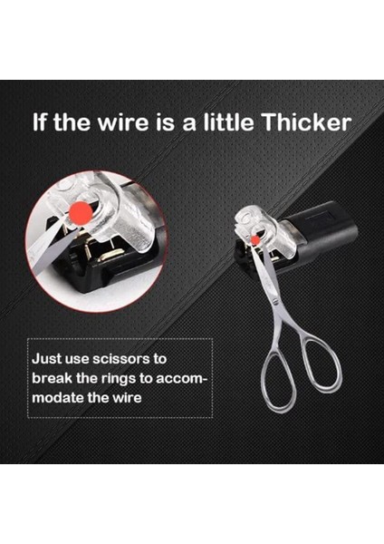 10 Adet Çift Telli Geçmeli Konnektör, Kilitleme Tokası, Takılabilir Konnektörler 2 Pin 2 Yollu Evrensel Kompakt Tel Terminali (Yurt Dışından) fiyatları