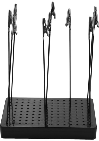 9X14 Delik Boyama Standı Tabanı ile 10 Adet Metal Timsah Klip Sopa Modelleme Aracı Set Oyuncaklar Hobiler Aksesuarları (Yurt Dışından) modelleri