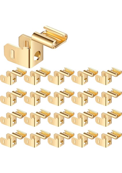 25 Adet Piggyback Spade Konnektörleri Sandalye Terminali Hızlı Bağlantı Kesme Elektrik 3 Yollu Adaptör (Yurt Dışından)