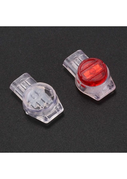 55 Parça Jel Ekleme Ur Konektörü 3 Bağlantı Noktalı Kablo Konnektörleri Kırmızı+Şeffaf (Yurt Dışından) fırsatları