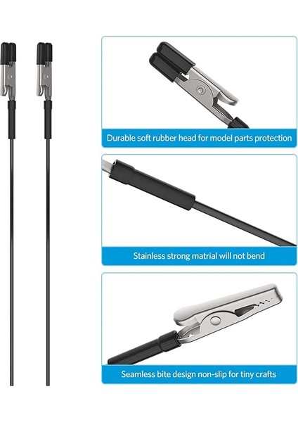 40 Adet Timsah Klip Çubukları Gundam Modeli Boyama Airbrush Püskürtme Hobi Modelleme Parçaları Dıy Kart Fotoğraf Notu (Yurt Dışından) fiyatları