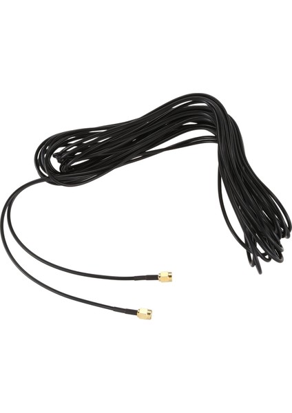 10 M Sma Erkek - Sma Erkek mm Konnektör Rf Koaksiyel Pigtail RG174 Uzatma Kablosu Altın (Yurt Dışından)