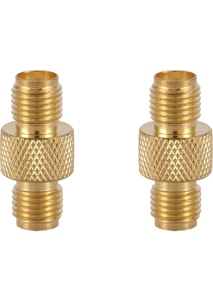 Sma Dişi - Dişi Namlu Adaptörü Rf Koaksiyel Konektör Düz, Altın (Yurt Dışından)