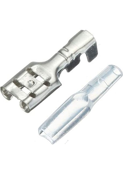 120 Adet 2.8mm 4.8mm 6.3mm Sıkıştırma Yalıtım Terminalleri Gümüş Şeffaf Dişi Kürek Konnektörleri Kovan Takımı (Yurt Dışından) fırsatları