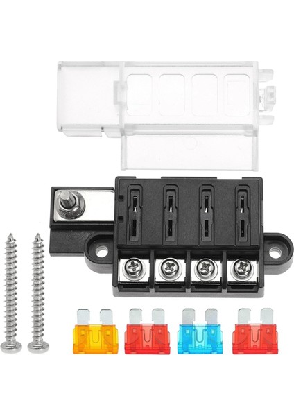Denizcilik Için Kapaklı St Blade 5045 Için 4 Devre Sigorta Bloğu (Yurt Dışından) modelleri
