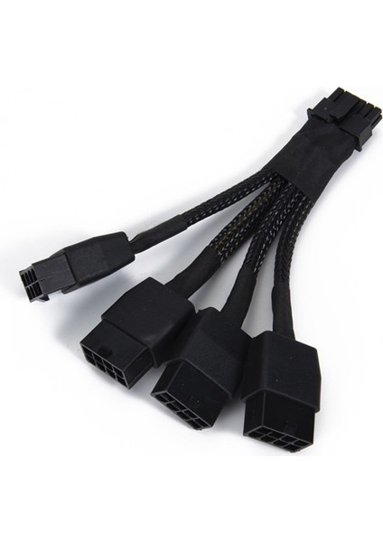 4X8PIN To 16PIN Pin Dişi Konnektör Pcı-E 5.0 12VHPWR Tel RTX4090 RTX4080 18AWG Adaptör Kablosu (Yurt Dışından)