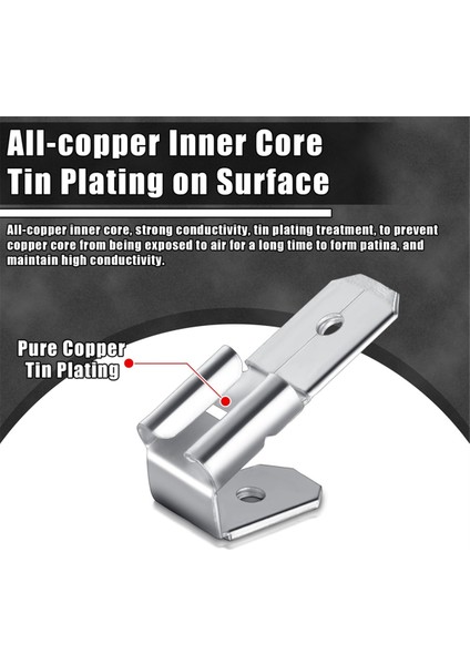 25 Adet Çift Piggyback Spade Konnektörleri, Dişi Erkek Hızlı Bağlantı Piggyback Spade Sıkma Terminalleri Çeşitlilik Kiti (Yurt Dışından) modelleri