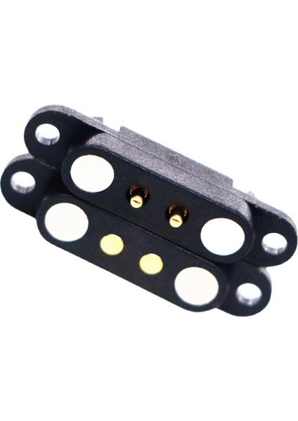 5 Çift 2pin Manyetik Pogo Pinli Konnektör Erkek Dişi Aralığı 2.5mm 1.5A Güç Bankası Için Su Geçirmez Konnektör Araba Şarj (Yurt Dışından) modelleri